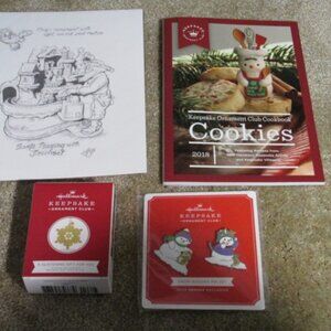 Hallmark 2018 partial membership kit items